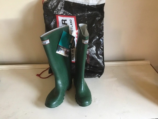 hunter wellies size 4 sale
