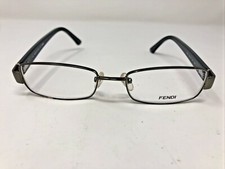 Fendi Eyeglasses Frames F910 317 Green 49-17-135 Italy Full Rim LD15