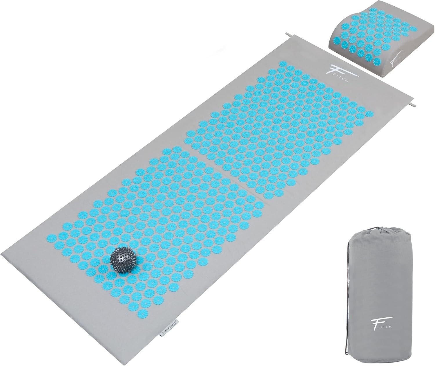 Tapis d'acupression XL kit de massage complet relaxation dos stress et fatigue