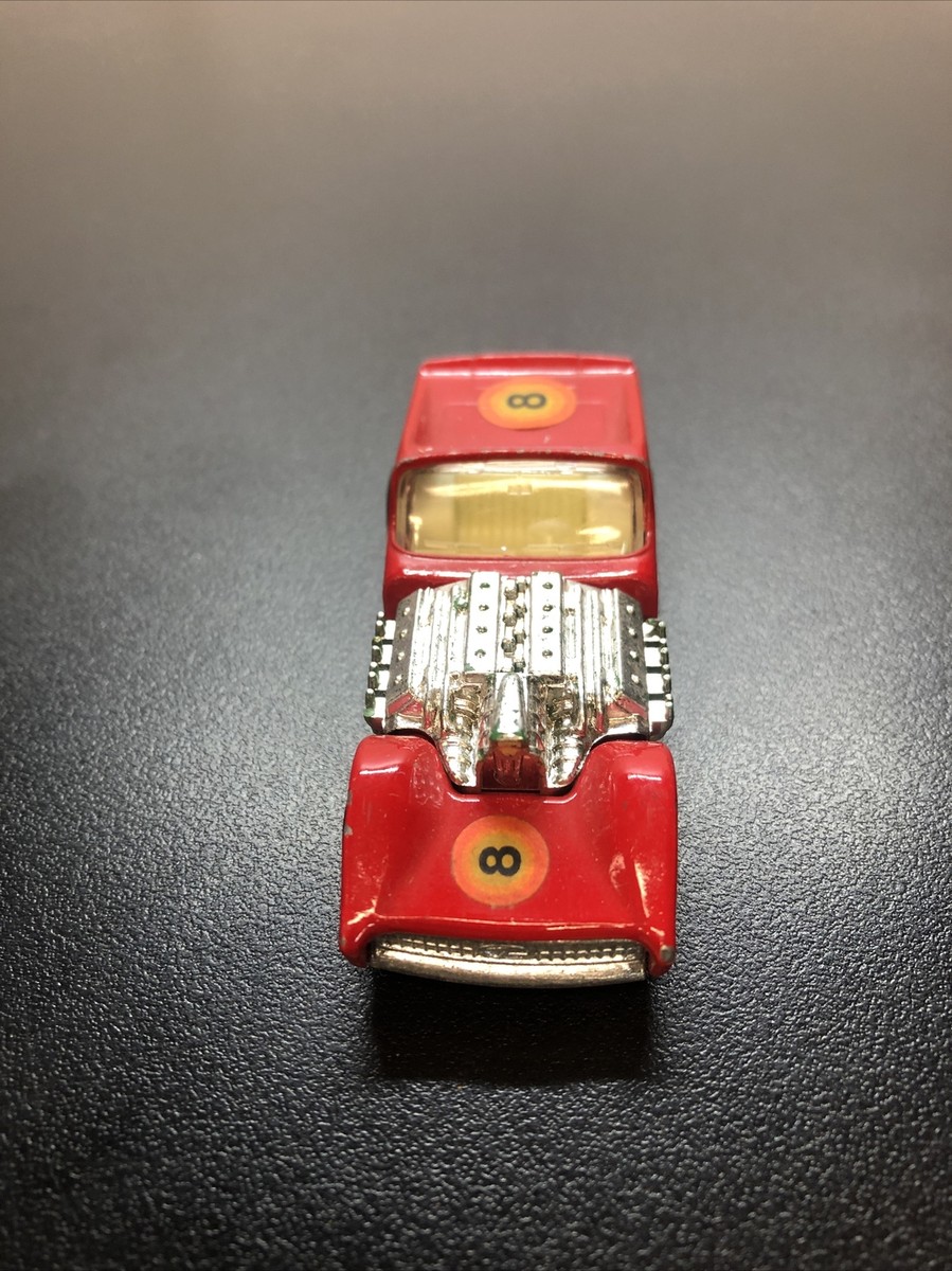 Vintage Lesney Matchbox Road Dragster K Series No. 19 Red England