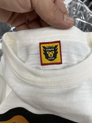 Human Made X Victor Victor Pop Smoke Tee White Medium Authentic