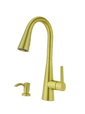 Pfister Barulli F-529-7BARBG Single Handle Pull-Down Sprayer Kitchen Faucet