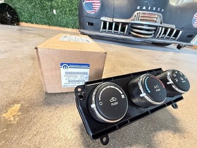 (1) Jeep Wrangler 14-18 HVAC Control Panel  Mopar 68197433ab - same as dealer