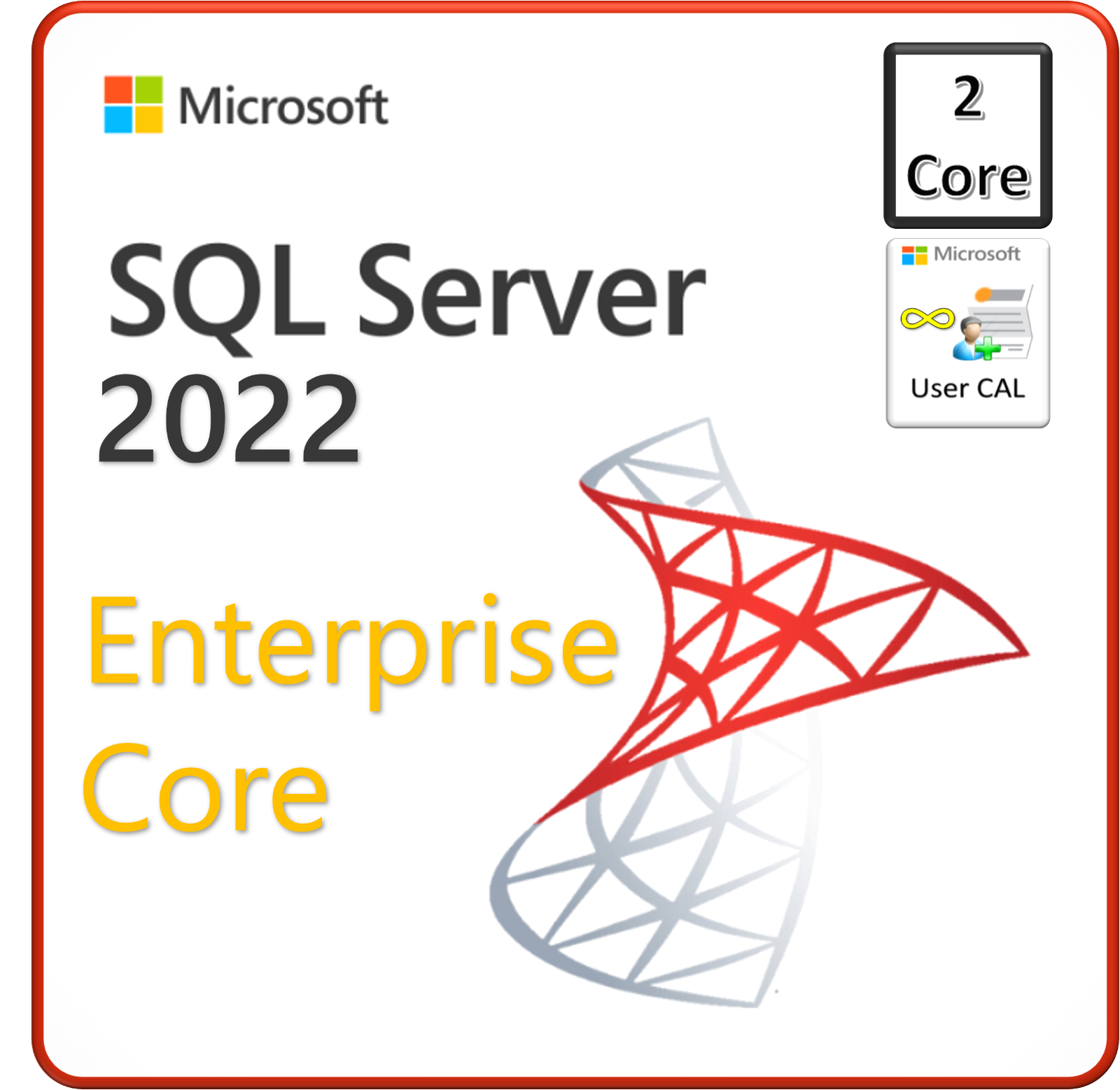 Microsoft SQL Server 2022 Enterprise Core - 2 Core License - CSP ...