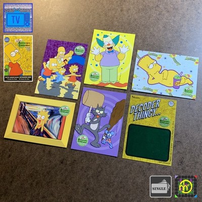 2000 Inkwork Simpsons 10th Anniversary - Base Card Singles - Pick Choose