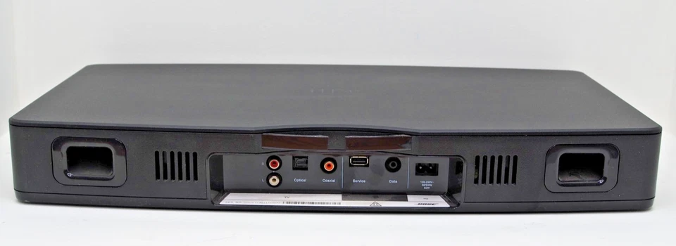 Sistema de som Bose Solo TV modelo 410376 com controle remoto, cabo de alimentação testado funcionando - Imagem 3 de 4