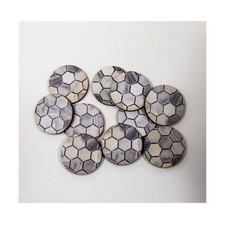 Bandua Printed MDF Hex Bases 25mm Round Base - Hex New