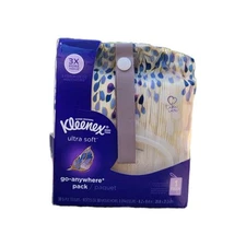 Kleenex Ultra Soft Go Anywhere Pack Facial Tissues 30 Tissues per Pack