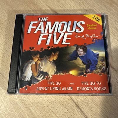 Five Go Adventuring Again/Demon's Rocks Enid Blyton CD Audio Book Dramatised 