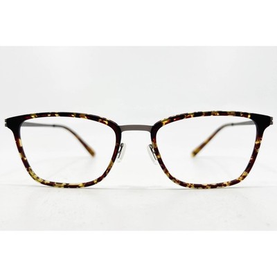 Modo 4081 Titanium Eyeglasses Frames Tortoise Brown Square 52-19-145 TORT