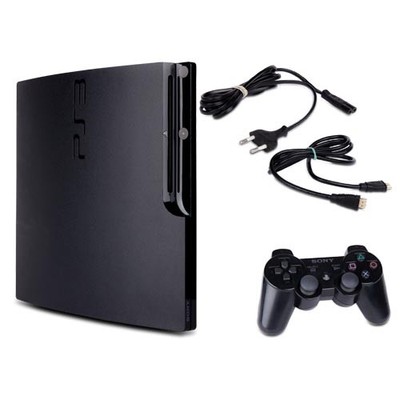 PS3 Konsole 160 GB Modell 3004A + Ladekabel + HDMI + Controller mit Usb-Kabel