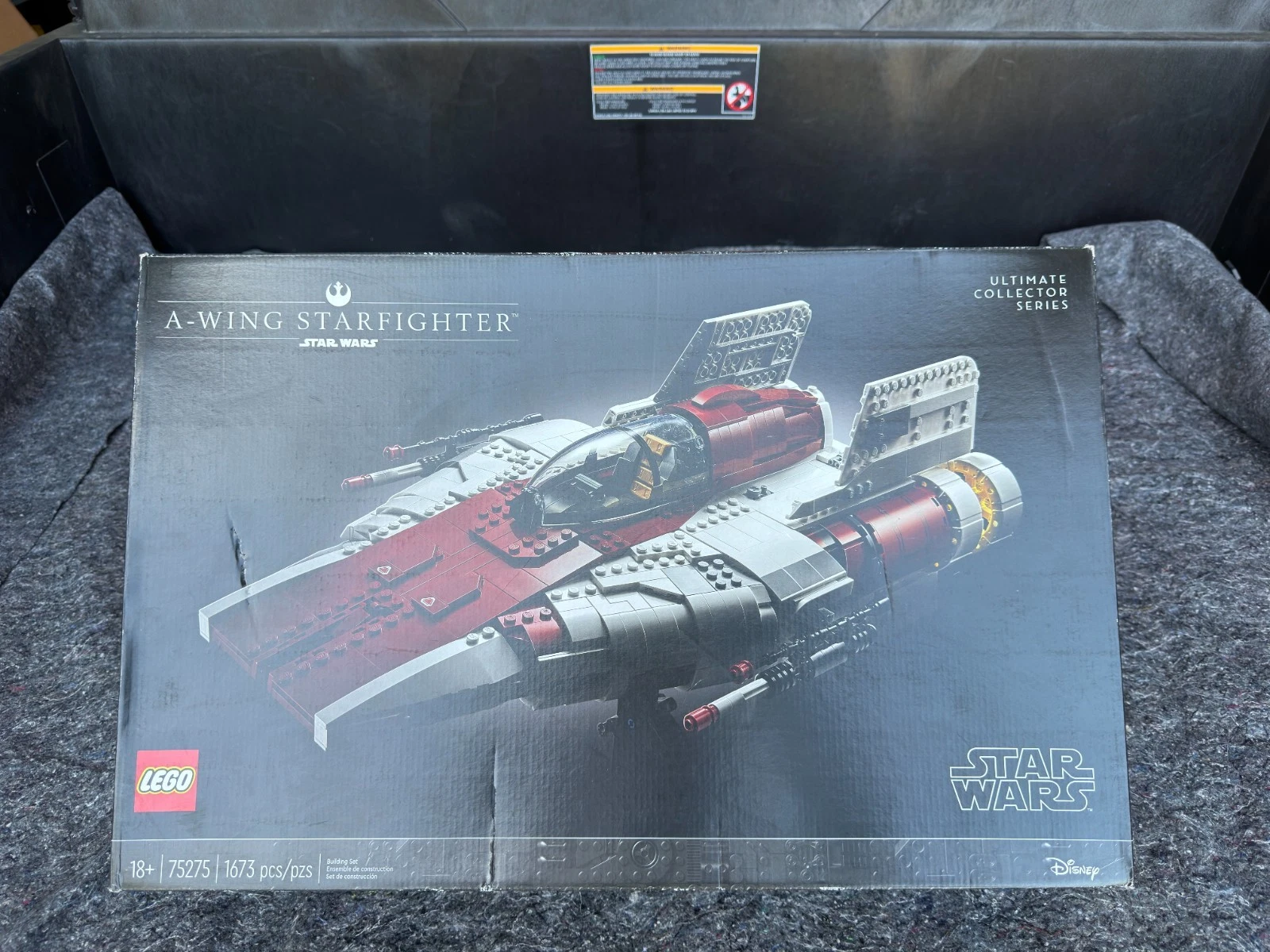 Lego Star Wars A Wing Starfighter Set 75275 UCS...