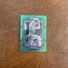 larry bird 2023 Panini Prizm Draft Picks Green Prizm Parallel #95