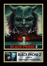 Black Phone 2 - Autographed Photograph Display - Perfect For Movie/ TV Fans