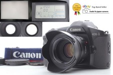  N MINT w/ Strap Canon EOS-1 35mm SLR Film Camera  EF 50mm f/1.8 II From JAPAN