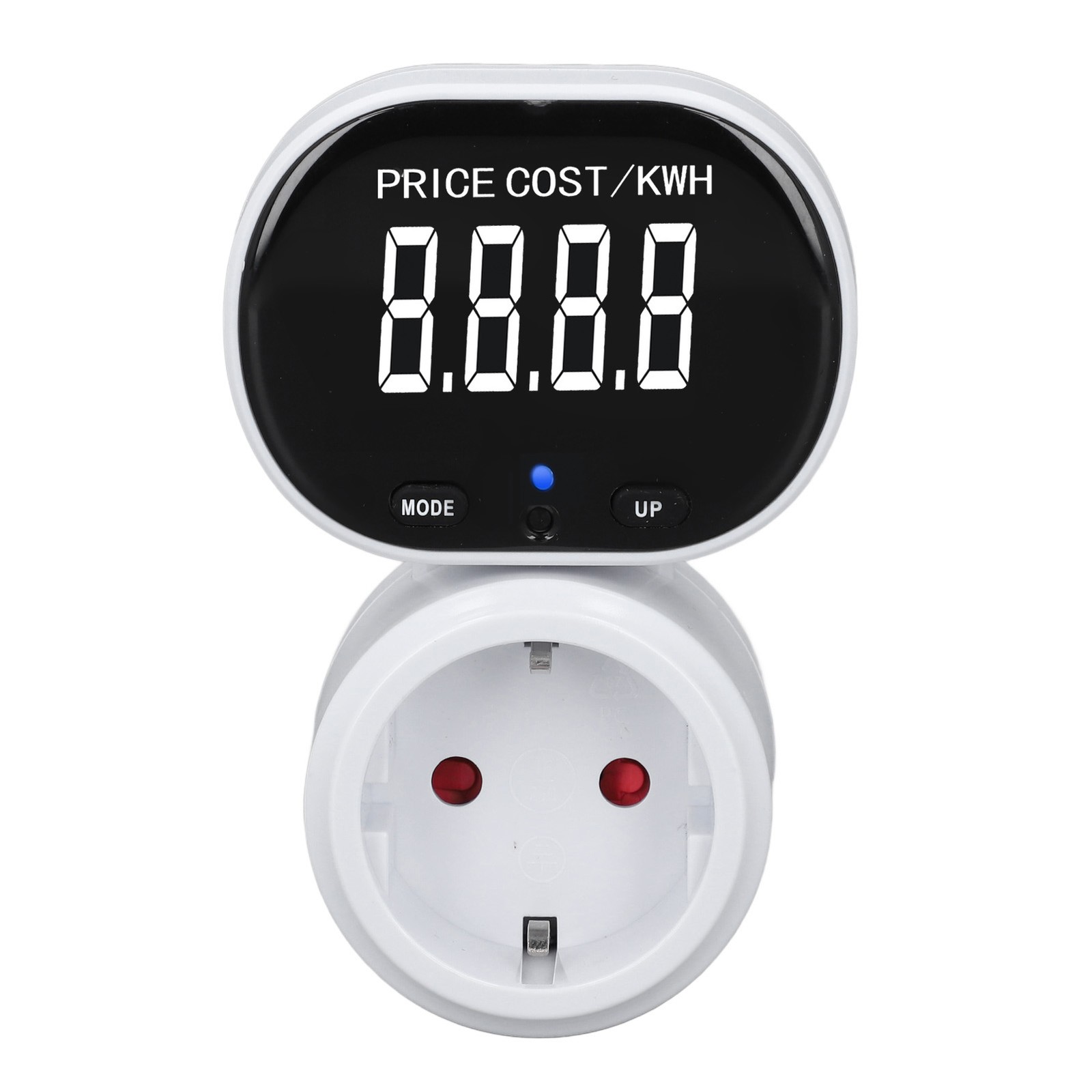 Power Meter Plug Backlight LCD Display Watt Meter With Overload Guard