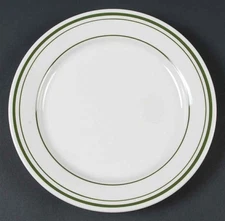 Lynn's China Green Band Salad Plate 3423401