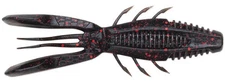 Rapala "Crush City" 4"  Bronco Bugs (Black Red Flake-6 Per Pack)