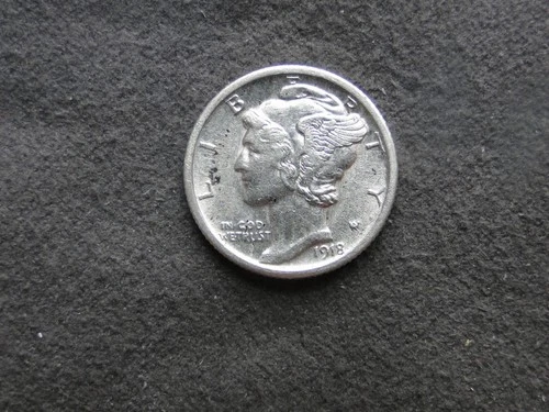 New Listing1918 Mercury Dime   26-1373