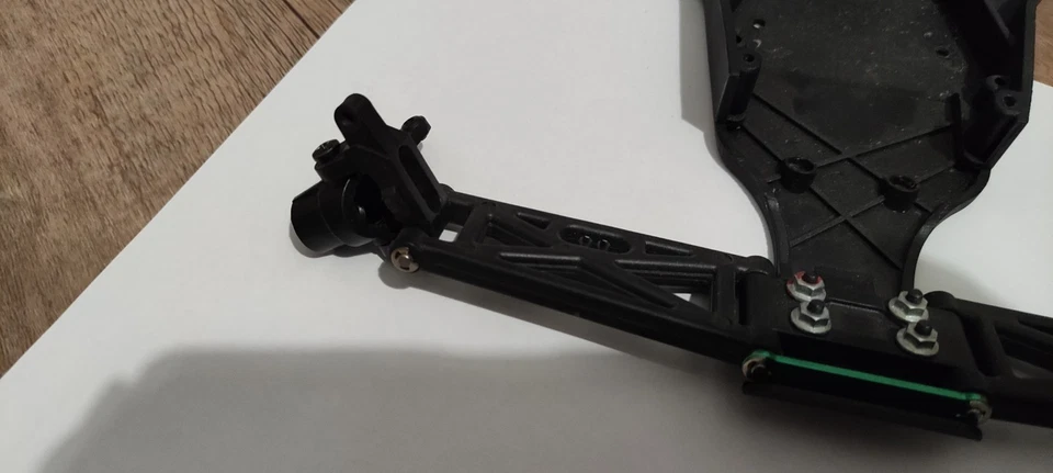 Ansmann Mad Rat Main Chassis Plate and front lower arms built 210mm Length - Image 4 of 4