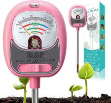 4-in-1 Soil Test Kit Soil Moisture Meter Ph Fertility Sun-light No Batter