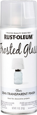 342600 Frosted Glass Spray Paint, 11 Oz, Frosted Glass(Packaging May
