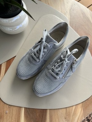 Gabor Sneaker Blau Gr. 4/37 - Wie Neu