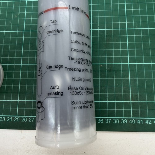 Q15003 Soosan 6pcs Tool Grease 400cc Cartridge Hydraulic Rock Breaker Hammer NOS - Foto 7 di 9