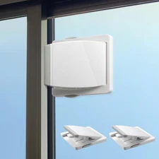 Sliding Door Lock, 2PCS Upgraded Sliding Door Child Lock for Sliding Glass Doors