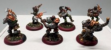 Hordes Metal Gaming Figures, Lot of 6 , Professional Painted, VG Condition