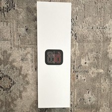 Apple Watch Series 7 45mm Black Aluminum Case Silicone Band BOX ONLY