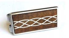 Davin & KESSLER  WOOD MONEY CLIP