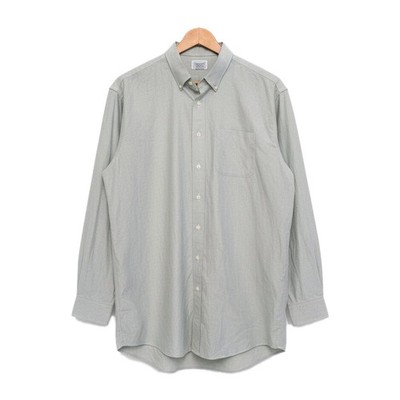 L.L.Bean Wrinkle Resistant Hemd Herren Hellgrün 17 1/2 - 36 (ca. XL) Langarmhemd