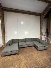 Made Large Grey U Shape Sofa | Delivery Available