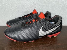 Nike Tiempo Legend 7 Elite FG 'Black Red Silver' Men's Size 7/Women's 8.5 Italy