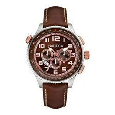 Nautica Men's Watch Chronograph A25014G Stainless Steel Bracelet