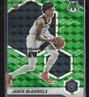 2020 Panini Mosaic Basketball Green Mosaic Jaden McDaniels #235