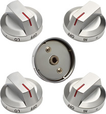 Dg64-00975a Stove Burner Knobs Compatible With Samsung Gas Cooktop Control Knobs