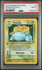 1999 POKEMON SPANISH 1ST EDITION #15 VENUSAUR-HOLO PSA 8