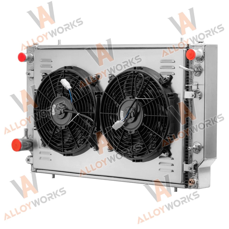 4 Rows Radiator Shroud Fan For 1975-1987 Jaguar XJ12 / 76-92 Jaguar XJS V12 5.3L - Image 3 of 4