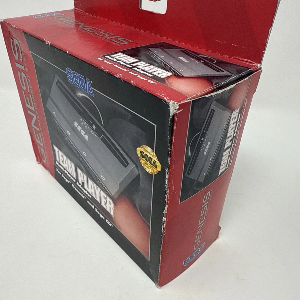 Sega Genesis Team Player 4 Player Multitap Adapter Sega Sega CIB New Condition - Image 3 of 4