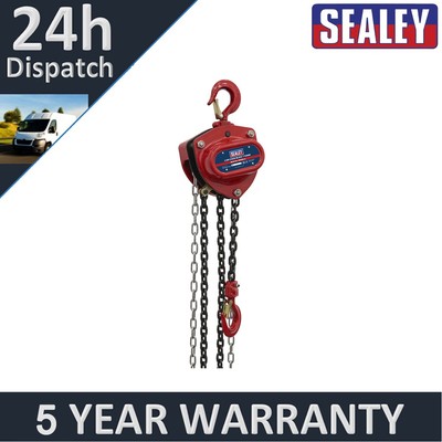 Sealey 2,5m Kettenblock 1 Tonne CB1000