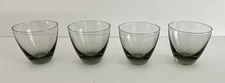 Set (4) VTG Holmegaard Copenhagen Smoke Old Fashioned Glass 6oz. (2) Sets Avail