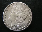 1887-S MORGAN SILVER DOLLAR