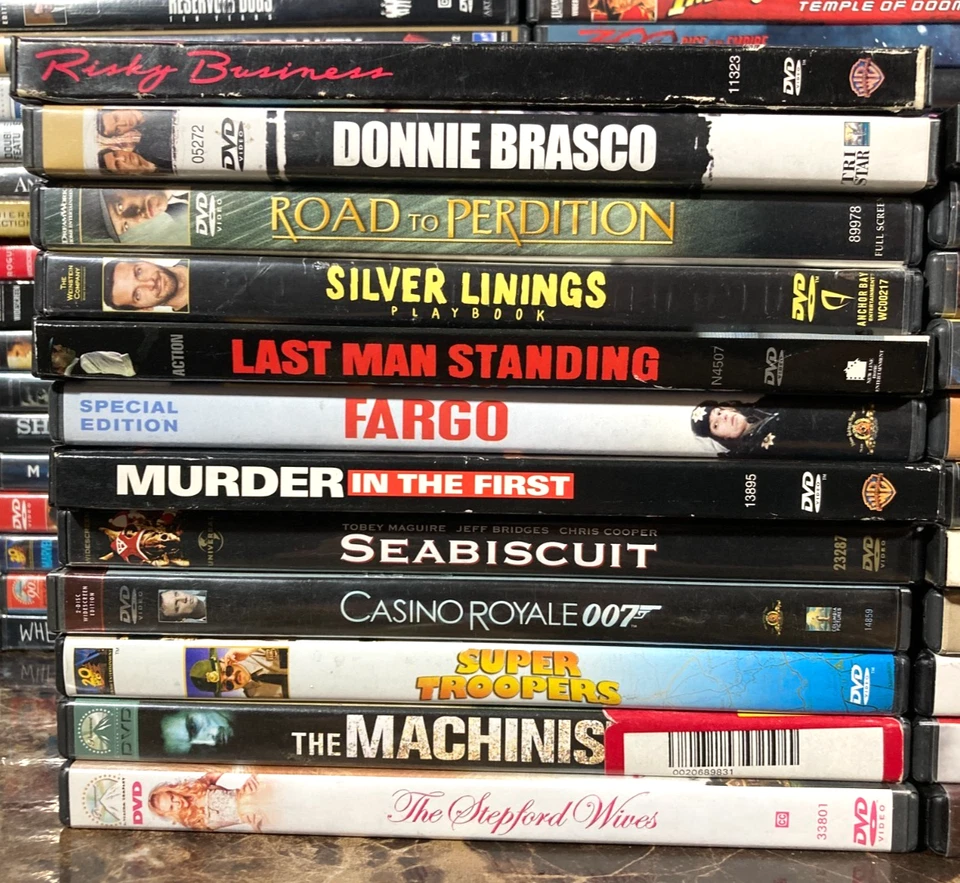 DVD Huge Lot 154 Movies Action Comedy Drama Thriller Classic 80s 90s Y2K Films - Image 2 of 4