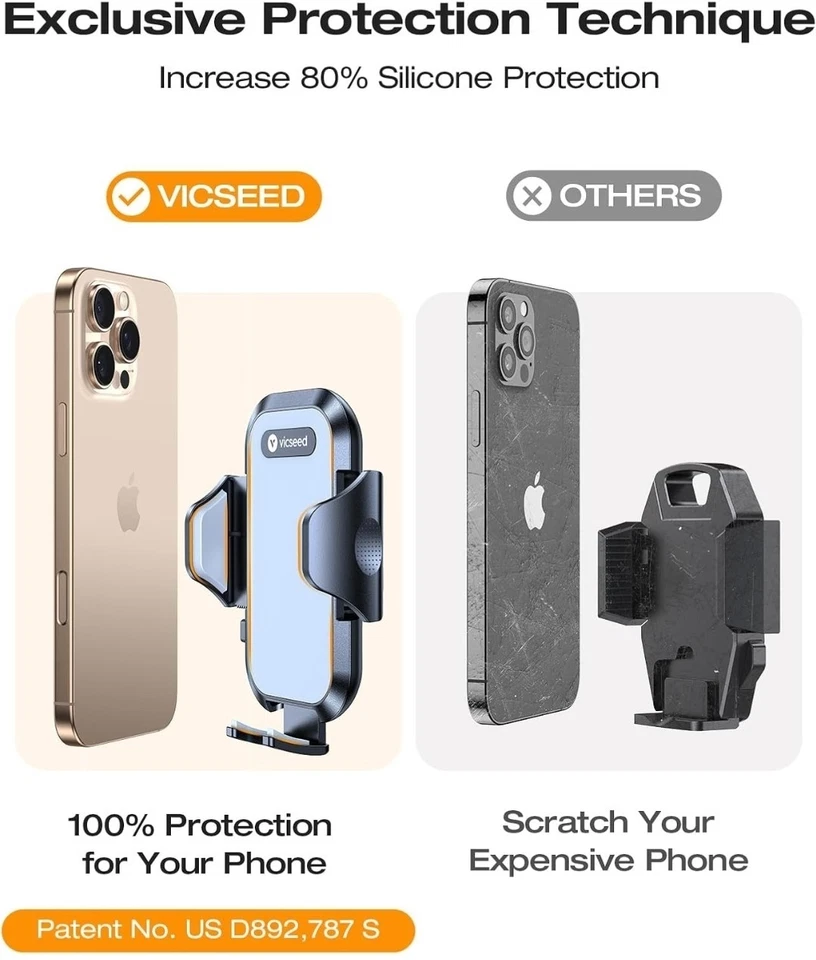 Military-Grade Sturdy Car Phone Holder Mount, Upgraded anti Shake Metal CD Slot  - Image 4 of 4