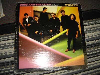 Doug And The Slugs - Wrap It! 1981 USA Orig. Vinyl LP G+/E