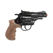 NEW Gonher S&W Snub Nose Style Magnum Revolver Toy Cap Gun 38/6