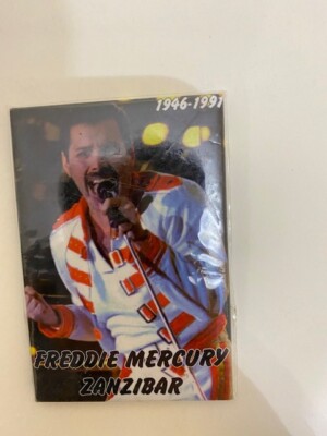 ZANZIBAR: Freddie Mercury -Fridge Magnet - Souvenir - Song by Queen Artist