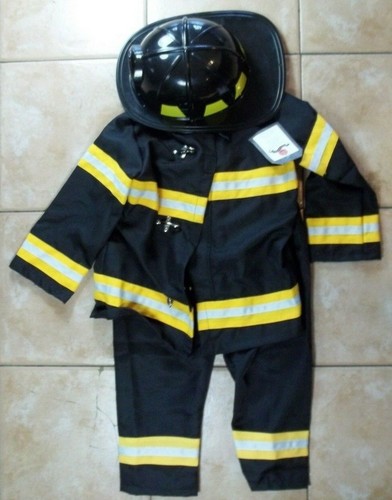 Disfraz de Halloween de Pottery Barn Niños Bebé Niño Pequeño Bombero Bombero 3T #100 - Imagen 2 de 4